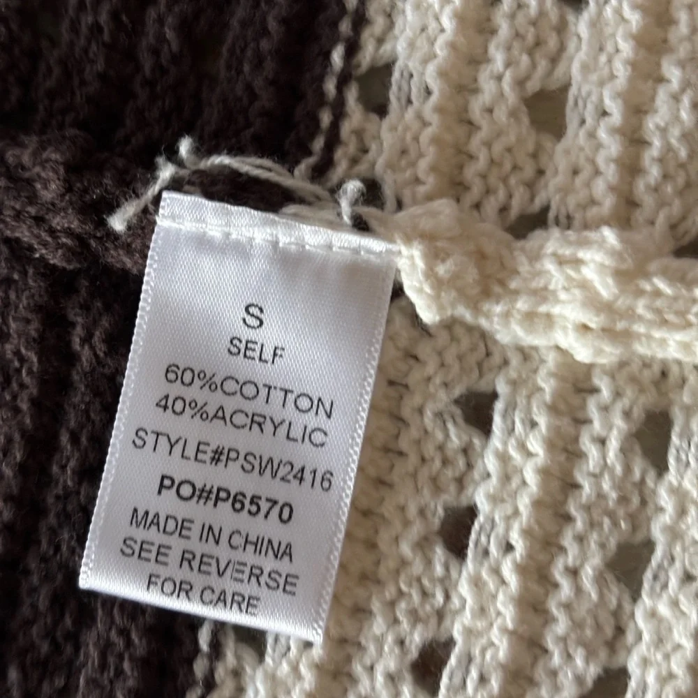 ELF Colorful Striped Women's Cardigan - Picture 5 of 6